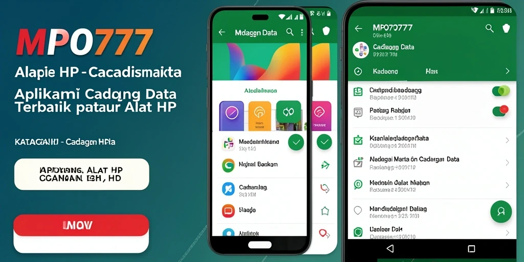 Antarmuka MPO777 yang user-friendly untuk pencadangan data.