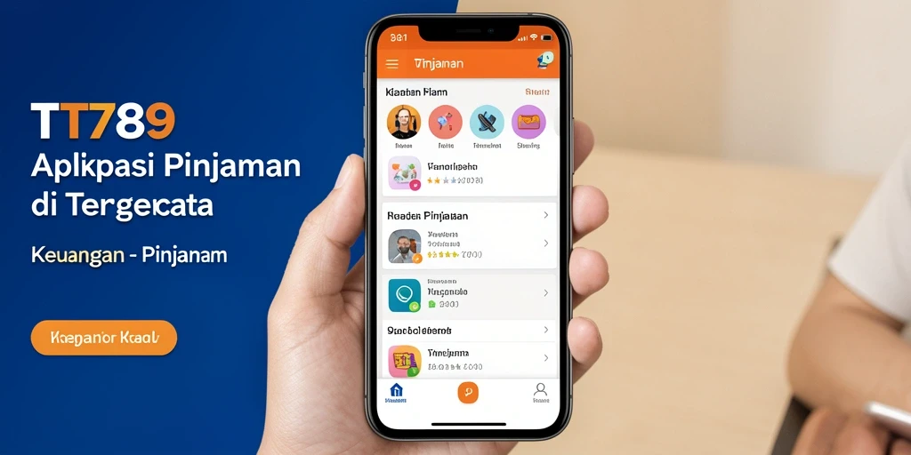 Tampilan antarmuka aplikasi Pinjaman TT789 yang mudah digunakan.